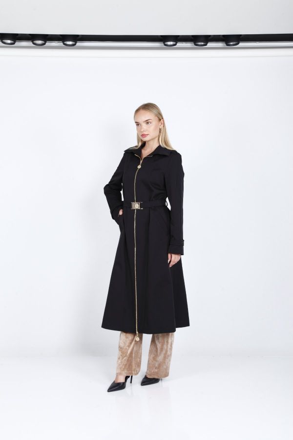 Picture of Lasagrada L22372 BLACK Women Puffer Coat