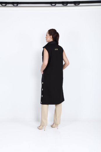 Picture of Lasagrada L11789 BLACK Women Puffer Coat