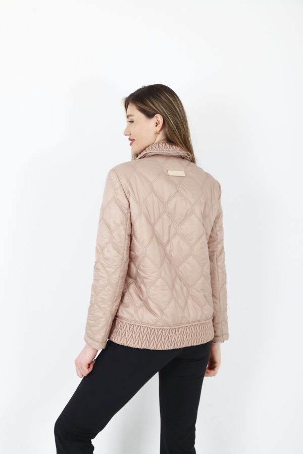 Picture of Lasagrada L22360 BEIGE Women Puffer Coat