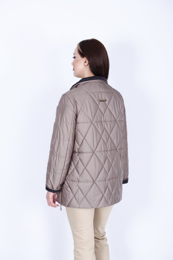 Picture of Lasagrada L22120 MINK Women Puffer Coat