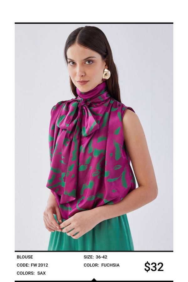 Picture of Idyl 2012 FUCHSIA Women Blouse