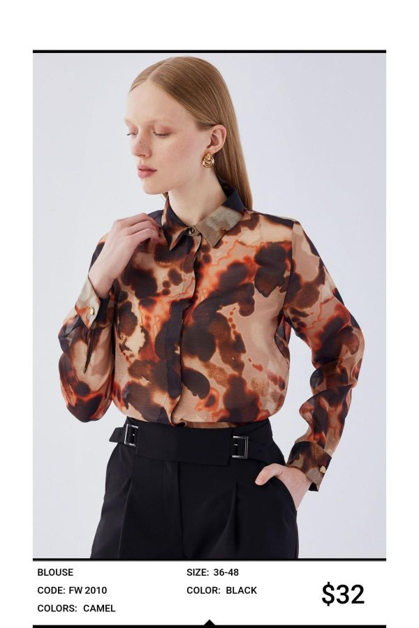 Picture of Idyl 2010 BLACK Women Blouse