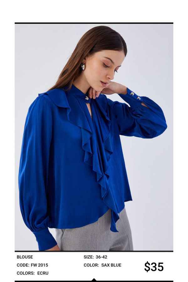 Picture of Idyl 2015 SAX Women Blouse