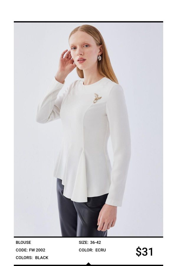 Picture of Idyl 2002 ECRU Women Blouse