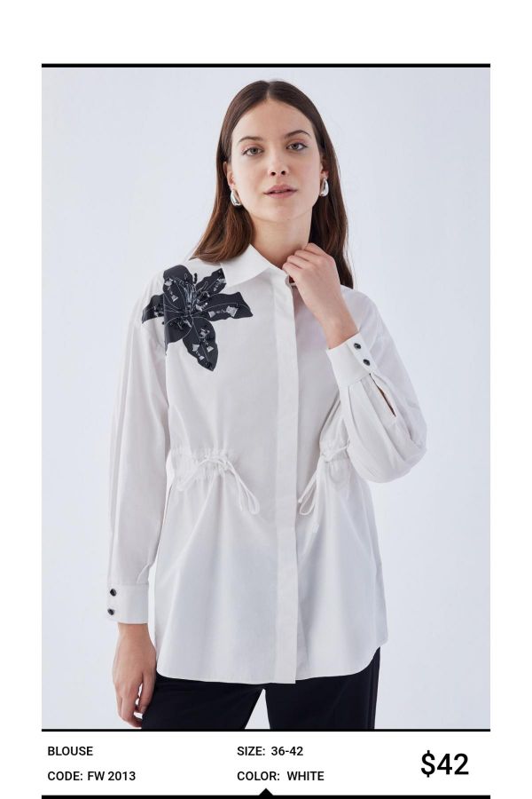 Picture of Idyl 2013 ECRU Women Blouse