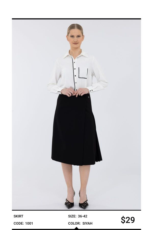 Picture of Idyl 1001 BLACK Women Skirt