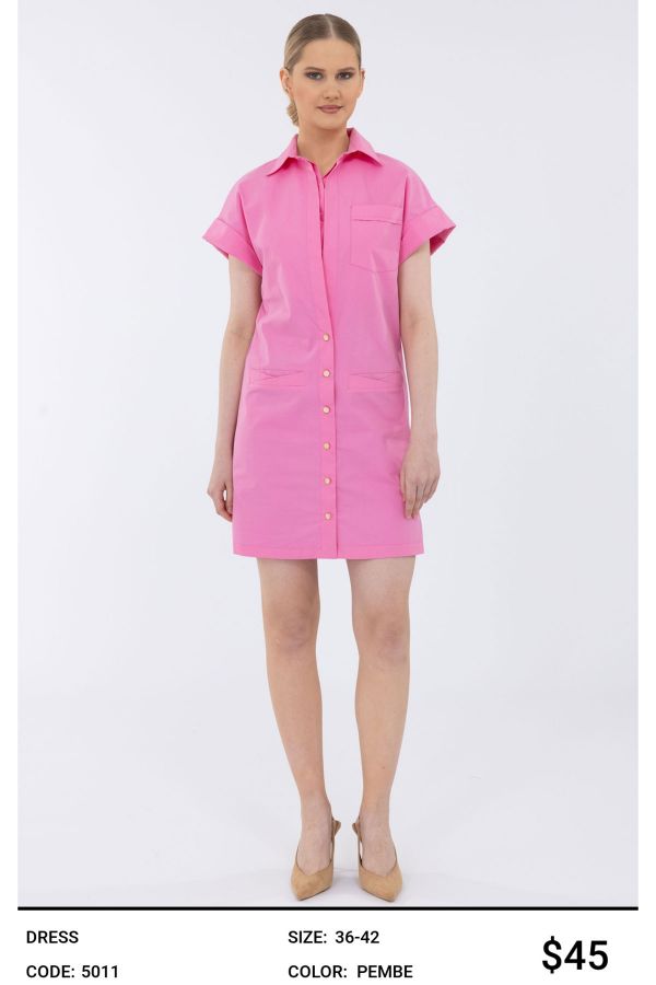 Picture of Idyl 5011 PINK Women Dress