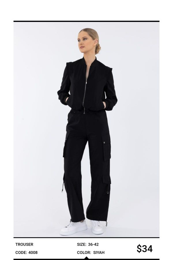 Picture of Idyl 4008 BLACK Women's Trousers