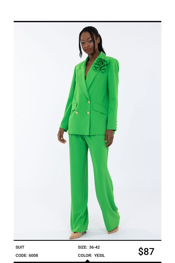 Picture of Idyl 6008 GREEN Women Suit