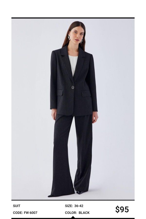 Picture of Idyl 6007 BLACK Women Suit