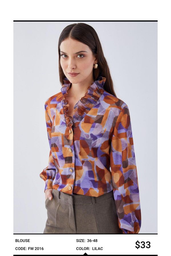 Picture of Idyl 2016 LILAC Women Blouse