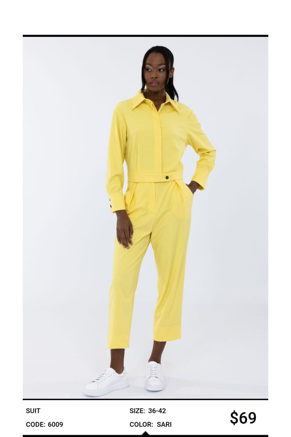 Picture of Idyl 6009 YELLOW Women Suit