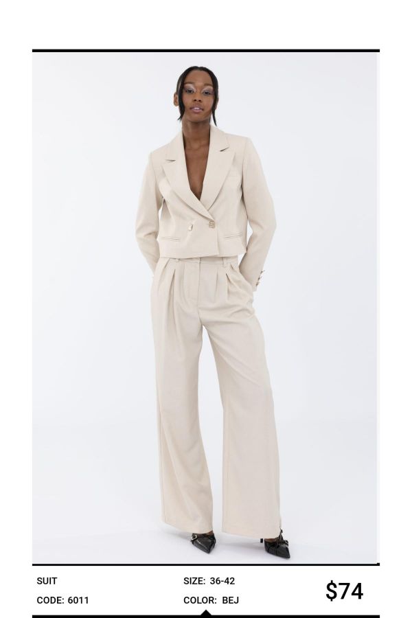 Picture of Idyl 6011 BEIGE Women Suit