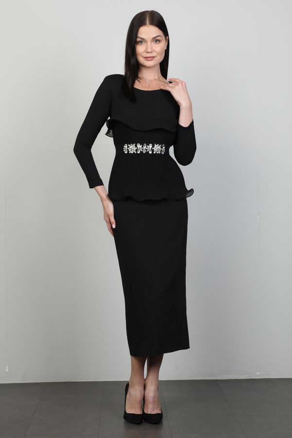 Picture of Echo Time SS9021 BLACK Women Suit