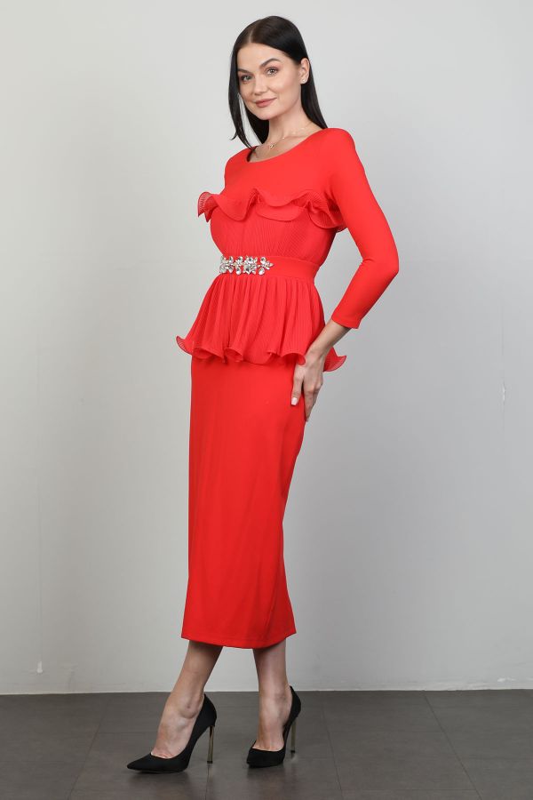 Picture of Echo Time SS9021 RED Women Suit