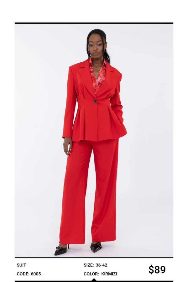 Picture of Idyl 6005 RED Women Suit