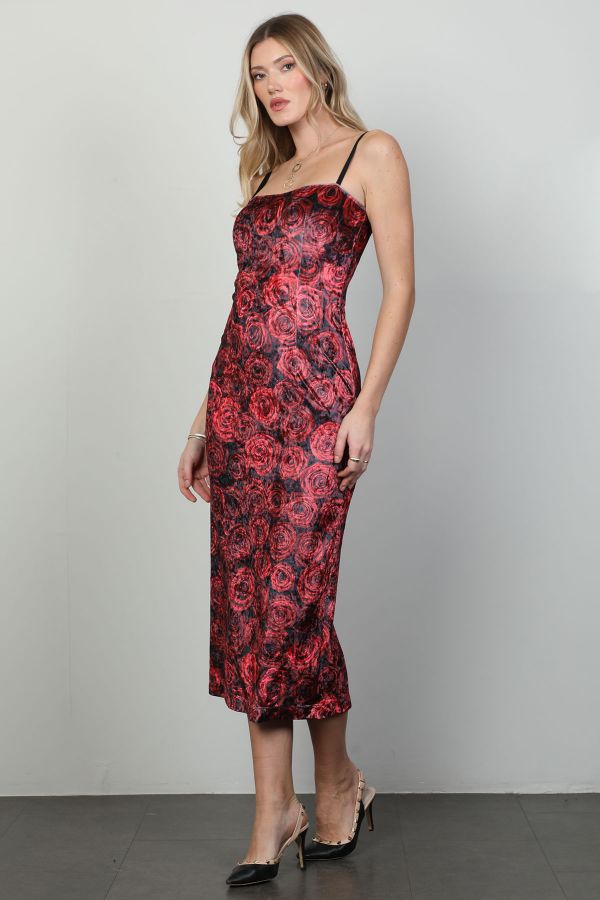 Picture of 4gKiwe MZK064 RED Women Dress