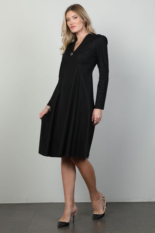 Picture of 4gKiwe MZK305 BLACK Women Dress