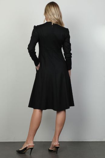 Picture of 4gKiwe MZK305 BLACK Women Dress