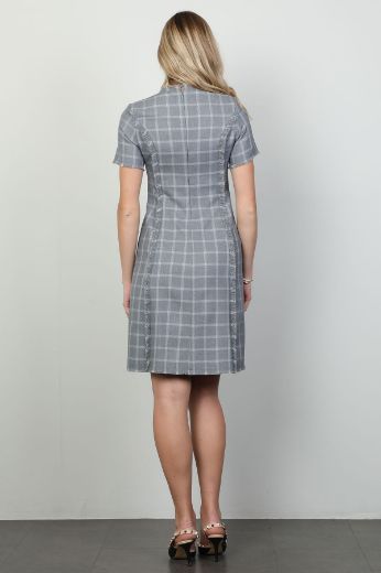 Picture of 4gKiwe MZK306 GREY Women Dress