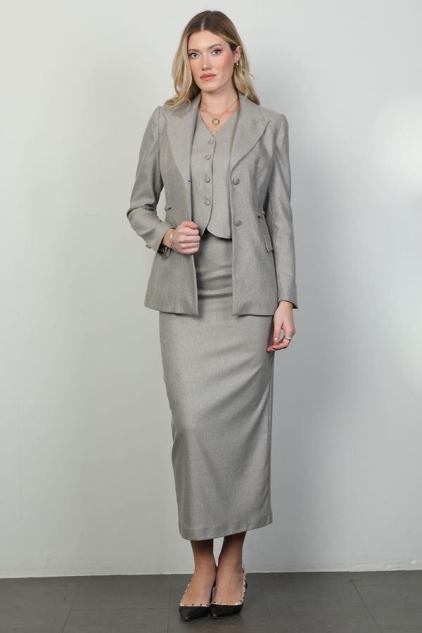 Picture of Roux 2428193 GREY Women Suit