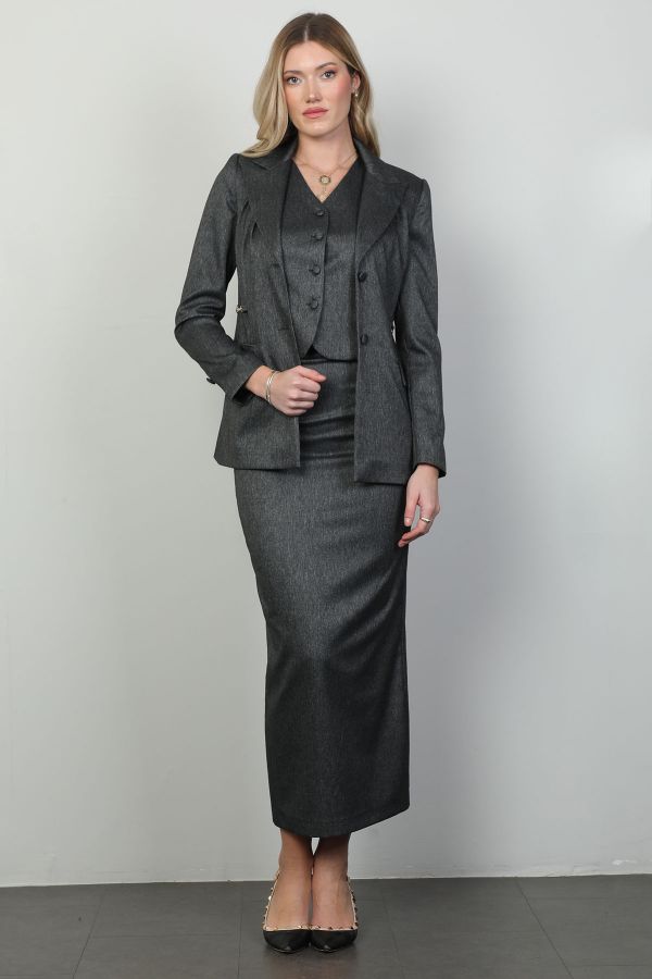 Picture of Roux 2428193 ANTHRACITE Women Suit