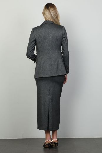 Picture of Roux 2428193 ANTHRACITE Women Suit