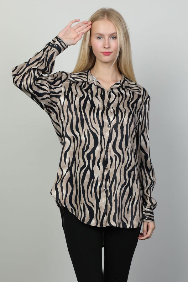 Picture of Lome LM153 BEIGE Women Shirt