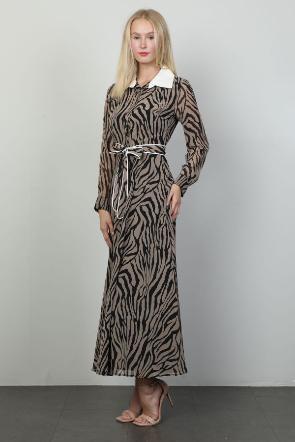 Picture of Roux 2317020 MINK Women Dress