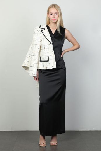 Picture of Ventura 3457 BLACK WOMANS SKIRT SUIT 