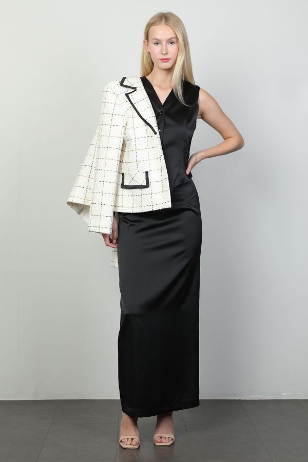 Picture of Ventura 3457 BLACK WOMANS SKIRT SUIT 