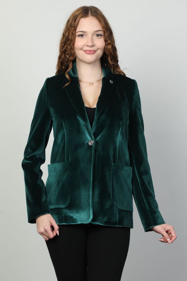 Picture of Vivento C5261 GREEN Women Jacket