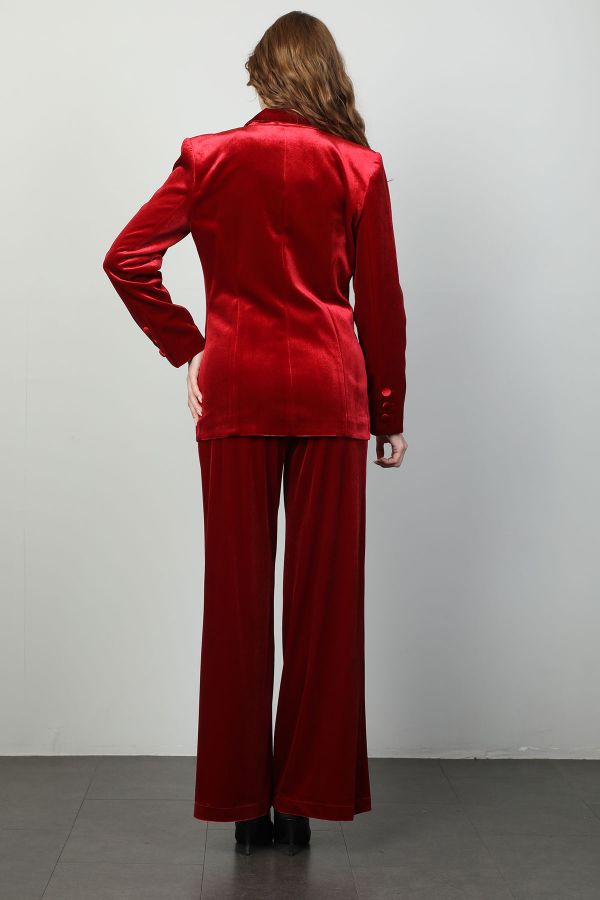 Picture of Vivento TK3428 RED Women Suit