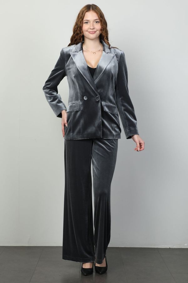 Picture of Vivento TK3428 GREY Women Suit