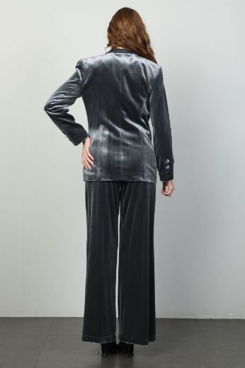 Picture of Vivento TK3428 GREY Women Suit