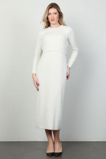 Picture of First Orme 3088 ECRU Women Dress