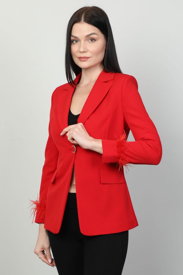 Picture of Fimore 5639-6 RED Women Jacket