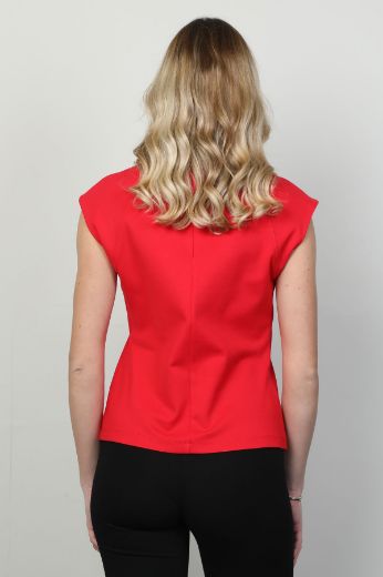 Picture of Mira Mia K252008 RED Women Blouse