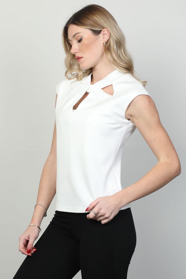 Picture of Mira Mia K252008 ECRU Women Blouse